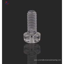 Acrylic Screw transparent plastic screw